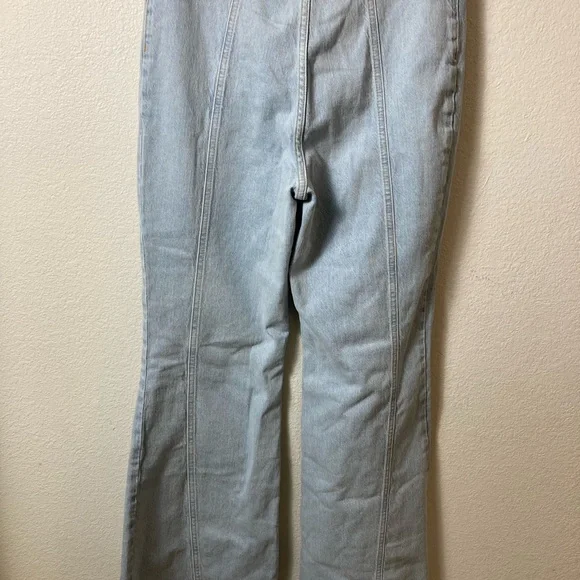 We The Free Florence High waisted Flair Light Wash Jeans 70’s women's Size 29 - Picture 8 of 13